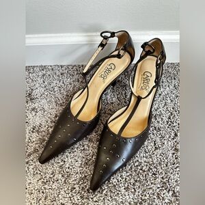 (SOLD) Vintage Carlos brown leather heels